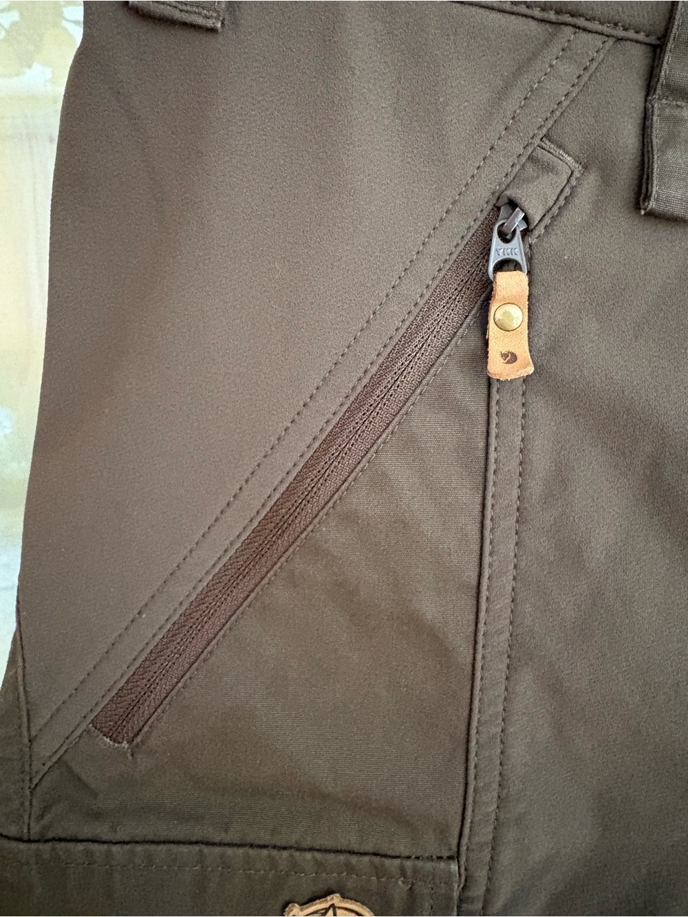 Fjallraven Brown G-1000 Men's Cargo Shorts - Picture 5 of 10